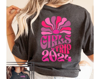 Girls Trip Shirt 2024, Girls T-Shirt, Mädels Urlaub, Ibiza, Malle, Mallorca 2024