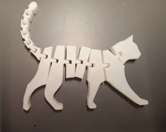 3D Printed Cat/Fidget Toy/Desk Toy