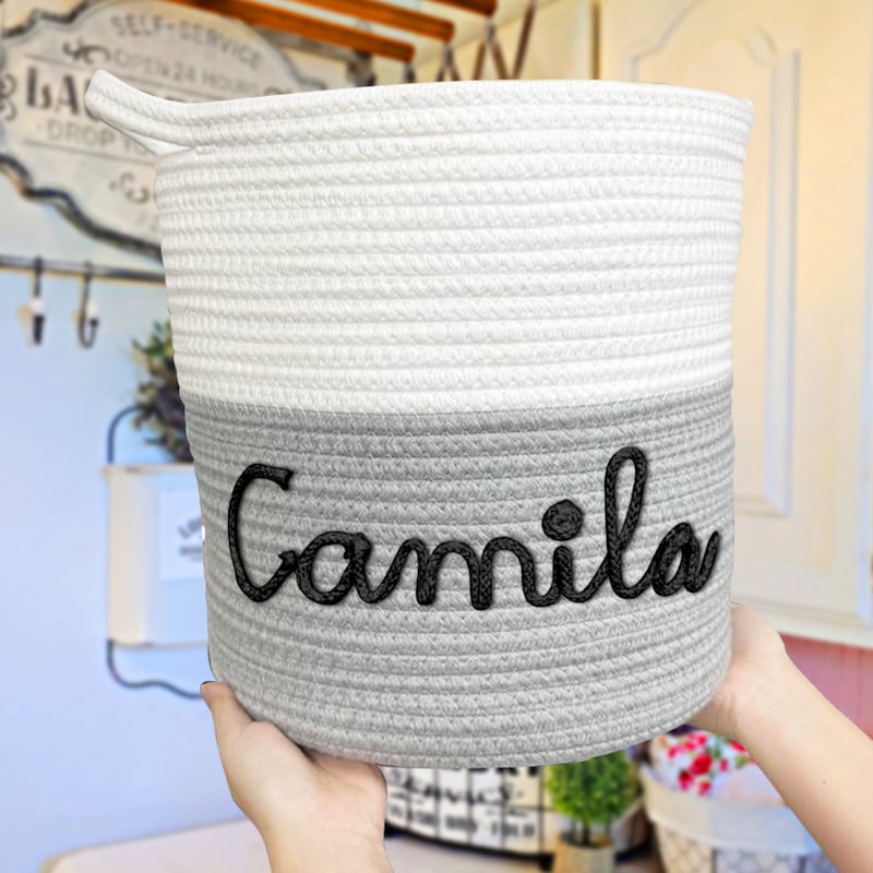Nursery Laundry Basket - Etsy