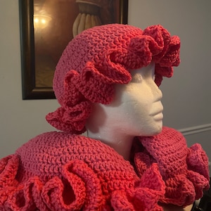 Ruffle hat