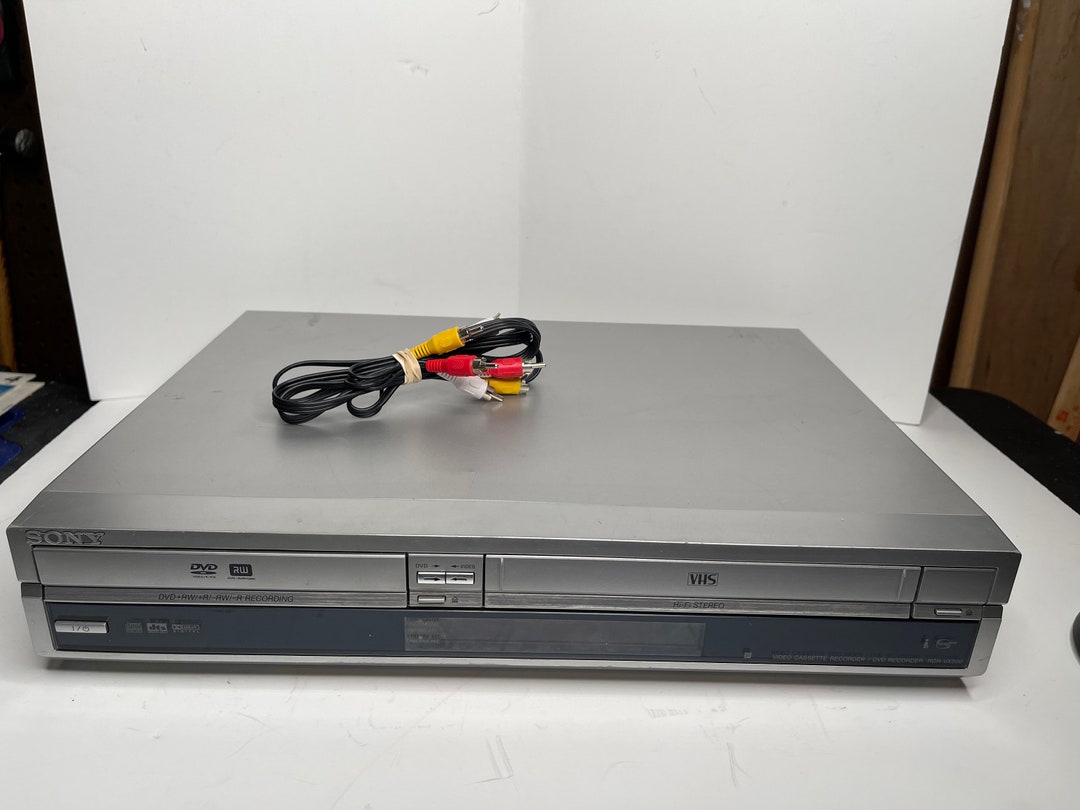 Sony RDRVX500 Vhs Vcr DVD Recorder Player 1touch Dubbing Combo No