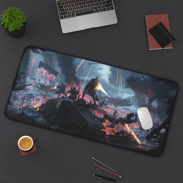 Helldivers 2 Malevelon Creek Gaming Mouse Pad for Gamers Spread Managed Democracy Hat Helldivers II Cap for Men Women Gamers Kill Automatons