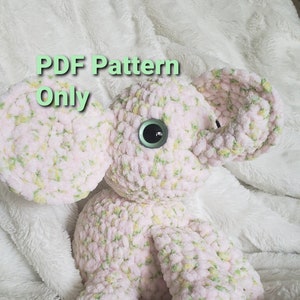 Eddie The Elephant Crochet Pattern
