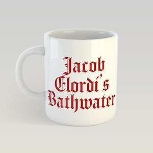 Jacob Elordi&#39;s Bathwater Saltburn Mug - 11oz