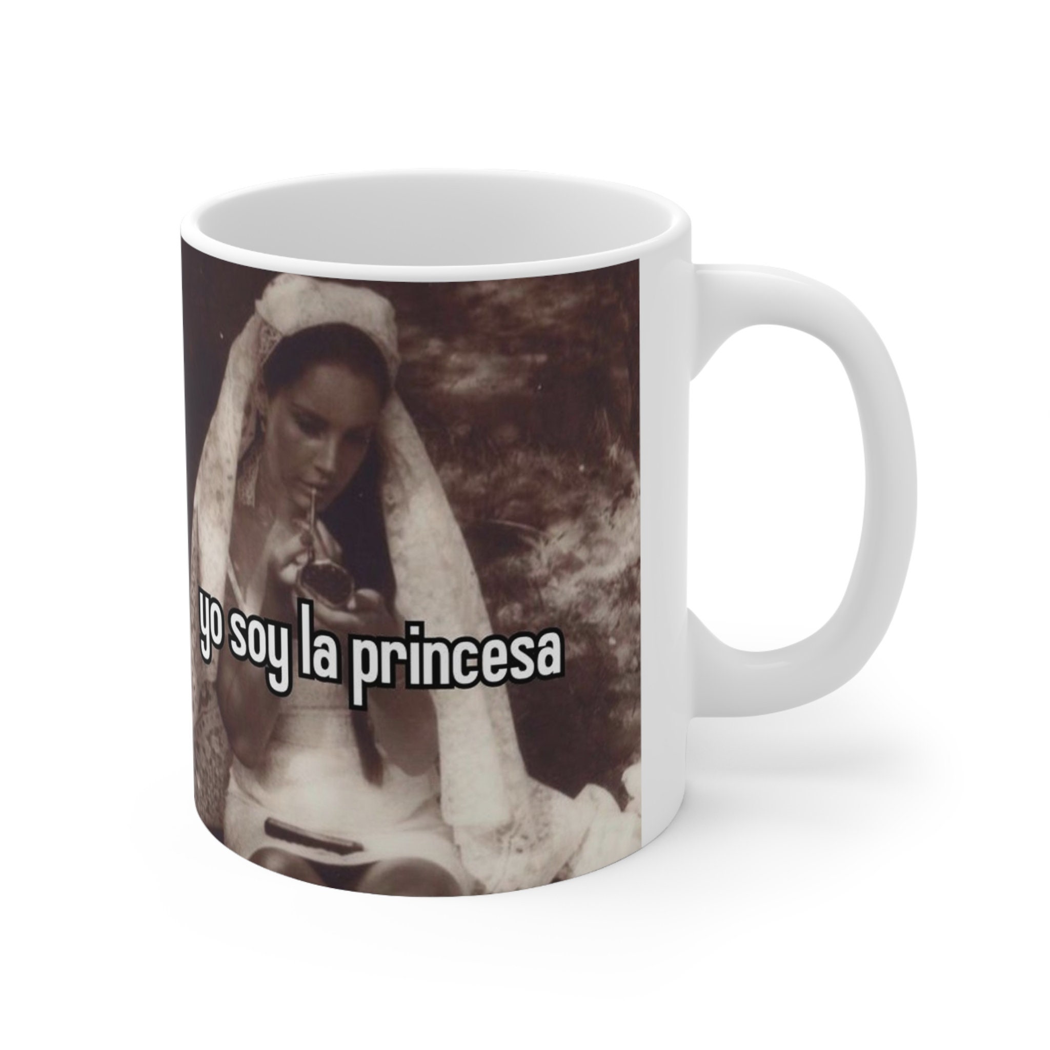 Lana Del Rey 'Yo soy la princesa' Ultraviolence 11oz coffee mug