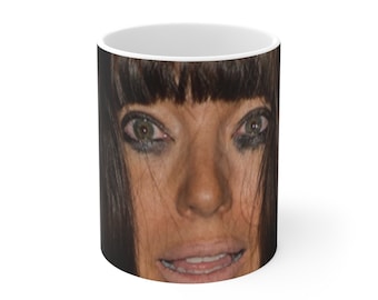 Claudia Winkleman iconic Ceramic Coffee Mug 11oz