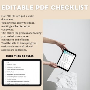 Editable PDF Checklist
