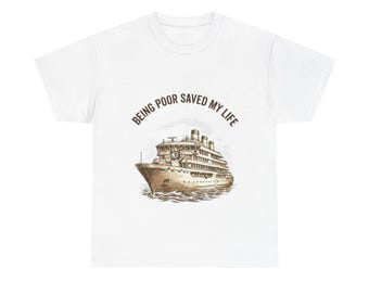 ハンタウイルスTシャツ｜面白いネズミのミームTシャツ｜スマイルブラザーTシャツ｜皮肉なクルーズ船｜ユーモアのあるバケーションサインTシャツ