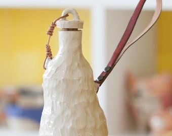 Handmade ceramic bottle.Kitchen Decor.Pottery Bottle.Water bottle.Ceramic bottle.Outdoor bottle.Travle Bottle