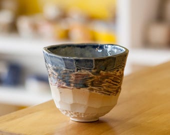 Handmade Ceramic Matcha & Latte Cup–Rustic Artisan Pottery,traditional matcha cup,unique latte cup,latte lover gift,natural pottery,handmade