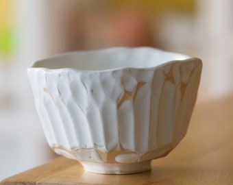 Coffee cup,Matcha cup,matte white,Minimalist Pottery,Artisan Tableware,Tea Bowl Handmade,Wabi-Sabi Inspired Pottery,Organic Design Ceramic