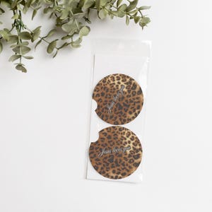 Jesus &lt;3 You Car Coasters | Set of 2 Neoprene Car Cup Holder Coasters | Fun Car Decor | Gift for Her