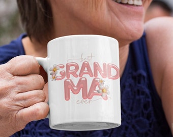 Best grandma ever mug, Customized Coffee Mug, Mother's Day mug, Personalised this mummy belongs to mug, Grandma coffee mug, New grandma mug