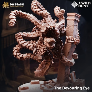 The Devouring Eye – Aberration - Monster | DnD Mini | RPG Figure | HUGE 75mm base Resin Model | Raw, Primed, or Painted