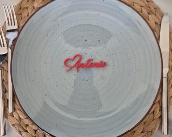 Personalized Name Place Cards - Elegant for Weddings and Events - Table Decoration Tags