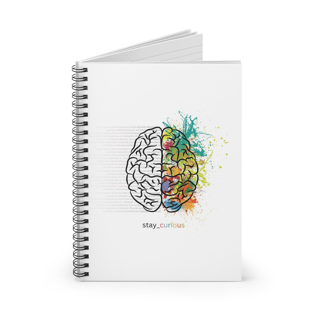 Neuroscience Notebook Stay Curious Psychology Student Gift Good Ideas ...