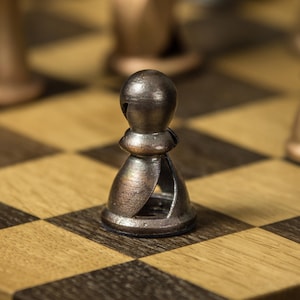Chess Piece Pawn made of cast Bronze