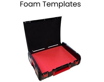 Milwaukee HD Box Foam Insert Template DXF