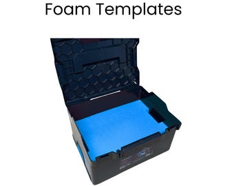 Bosch L-BOXX 3 Foam Insert Template DXF – Tool Organiser Pattern