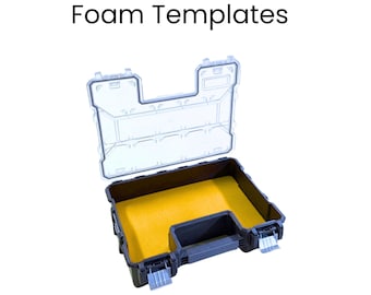 Stanley Fatmax Organizer Foam Insert Template DXF