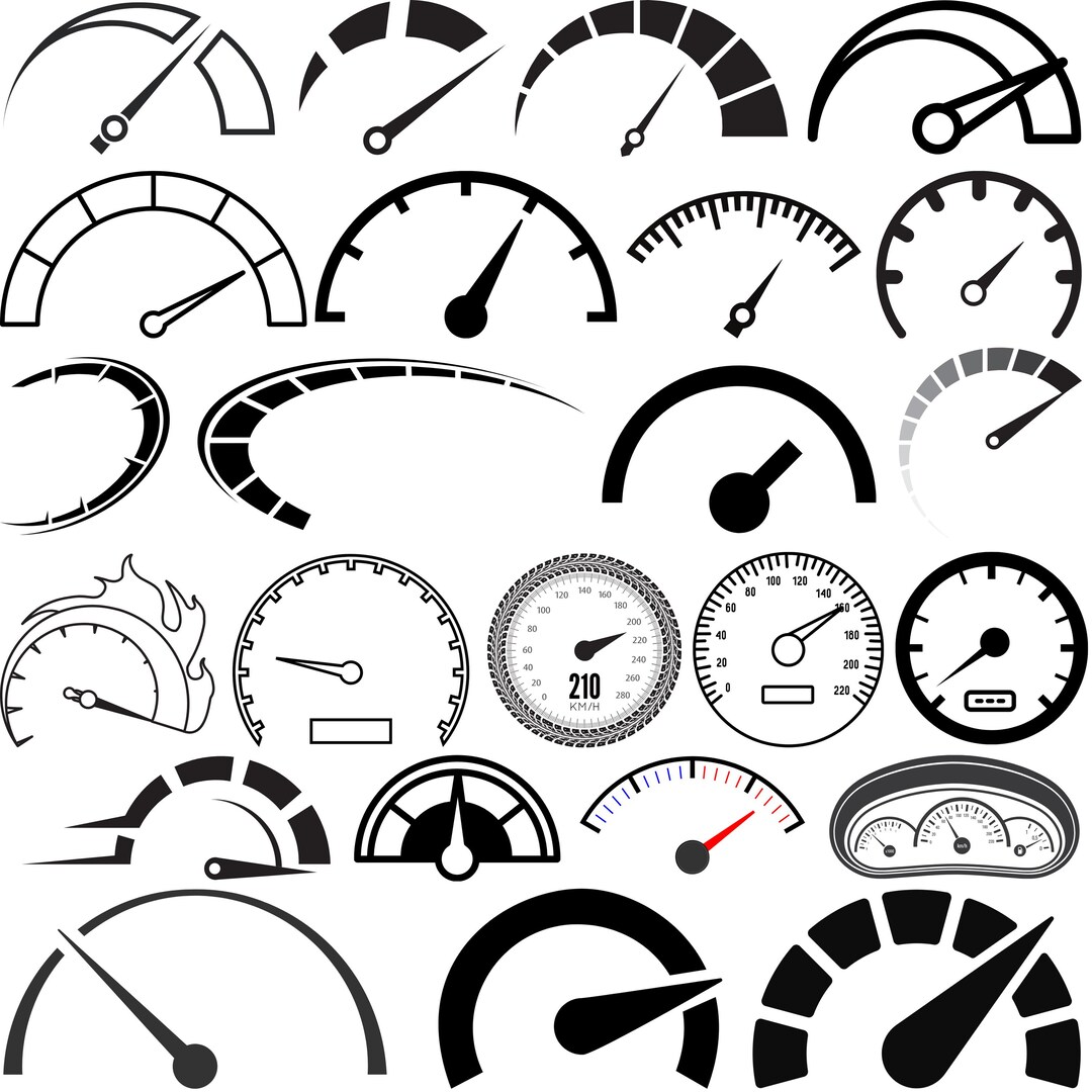 Speedometer Svg,speedometer Design,speedometer Cut File for Cricut ...