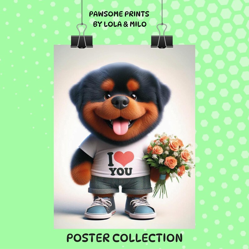 Furtastic Canines From Wacky to Lovable Poster Collection Rolled