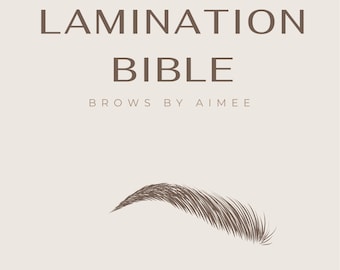 Brow Lamination Bible