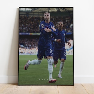 Cole Palmer Poster für Print, &quot;Cold Palmer&quot;, Fußball-Wandkunst, Sport-Schlafzimmer-Poster.&quot;