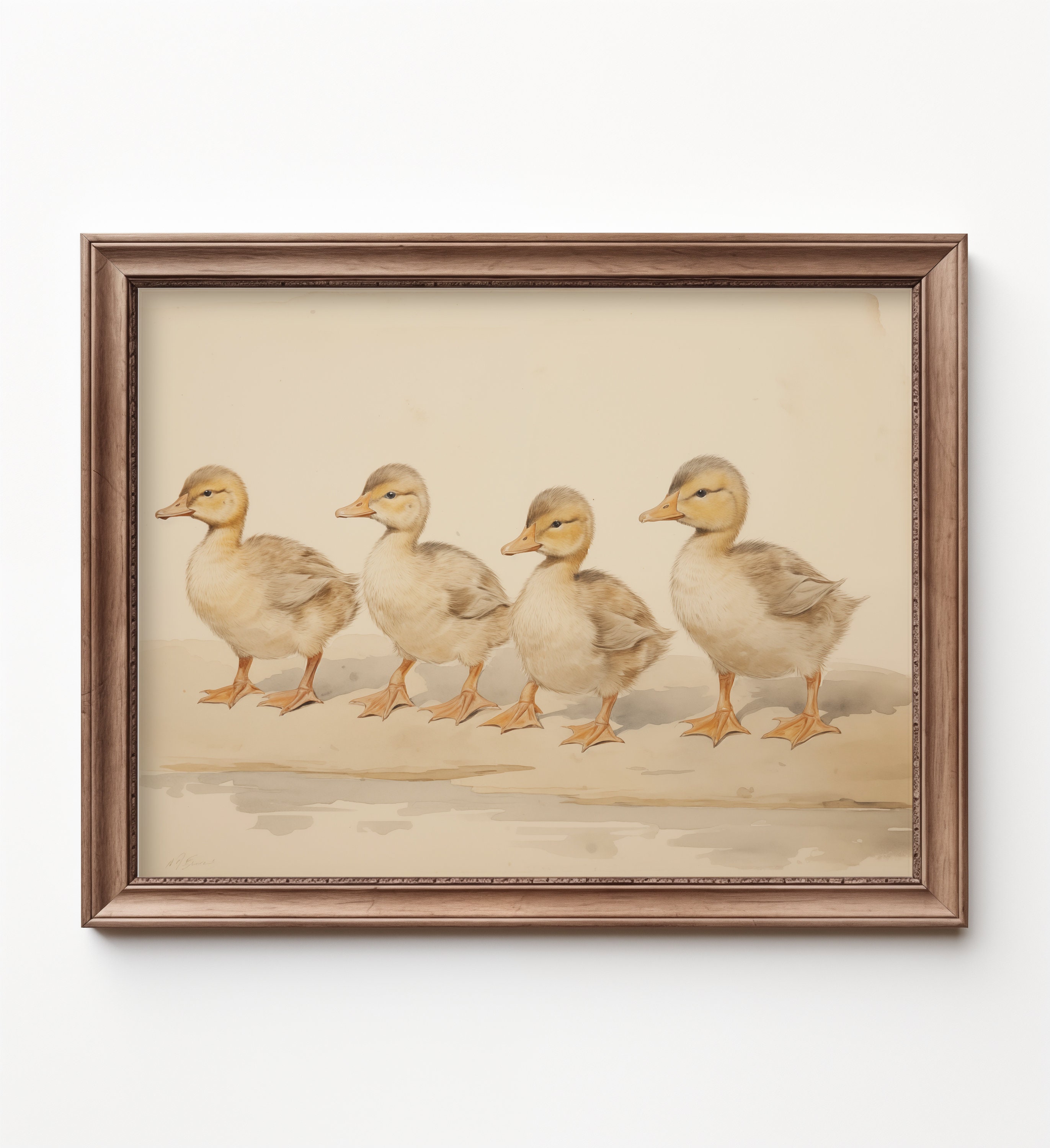 Decoración de vivero patito México