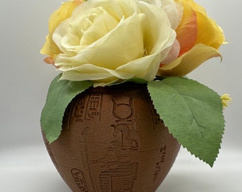 古代エジプト風植木鉢/プランター - Etsy 日本