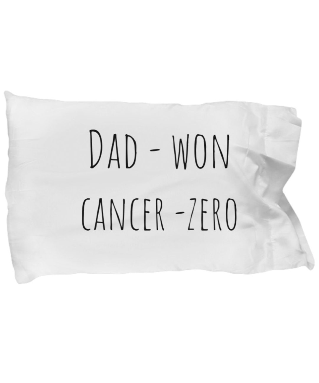 Pillow Case for Cancer Survivor, Dad Survivor Gift, Cancer Free Gift
