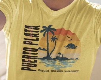 Puerto Plata T-Shirt: Dominican Republic Beach Graphic Tee