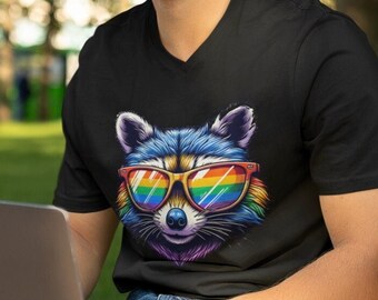 LGBT Pride Waschbär T-Shirt: Toronto Trash Panda T-Shirt
