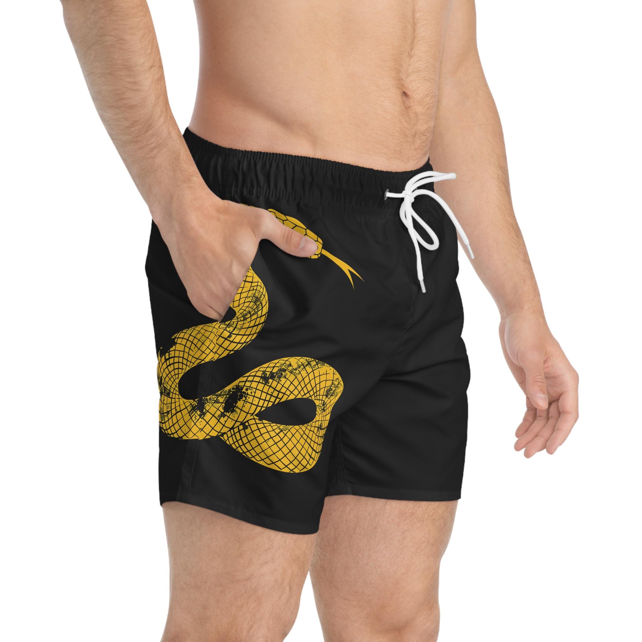 Snake Swim Trunks: Men