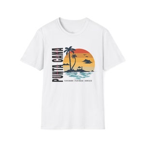 Punta Cana Beach T-Shirt: Dominican Republic Travel Tee White