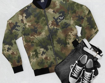 Camo Bomberjacke: Unisex Urban Camouflage Oberbekleidung