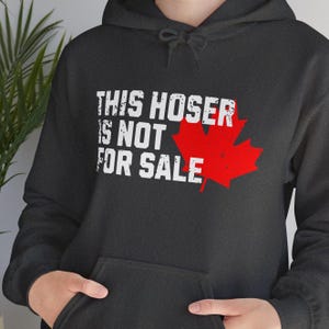 Sudadera con capucha Orgullo Canadiense: Elbows Up Hoser, sudadera con hoja de arce
