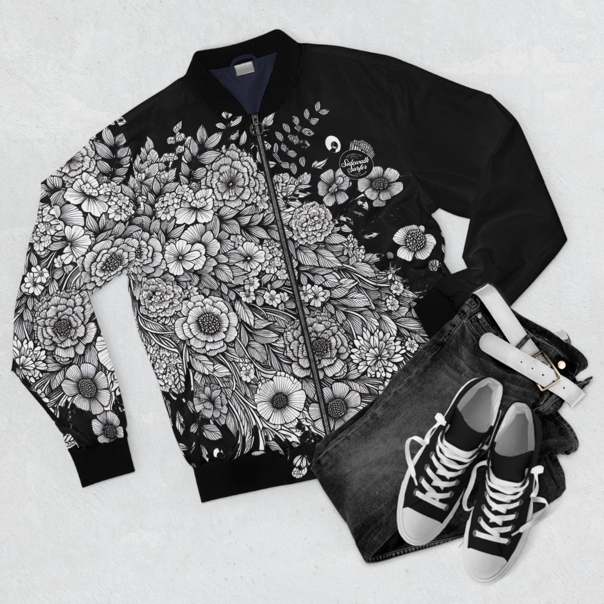 【Vintage】flower jacket Vintage Flower Oversized Jacket