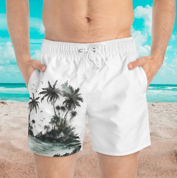 Mens Swimming Trunks Hawaii | Zipster
