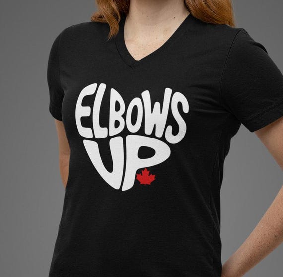 Elbows Up-A Signal For Canadians" Essential T-Shirt For Sale By
