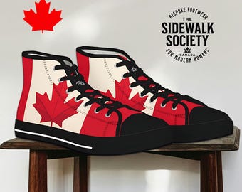 Sole Society Sneaker Stores In Ottawa Canada Flag Hi-top Sneakers