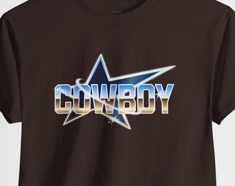 Cowboy Star Graphic Tee, Rodeo Western Shirt