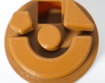 Square Hole Puzzle for Practical Jokes