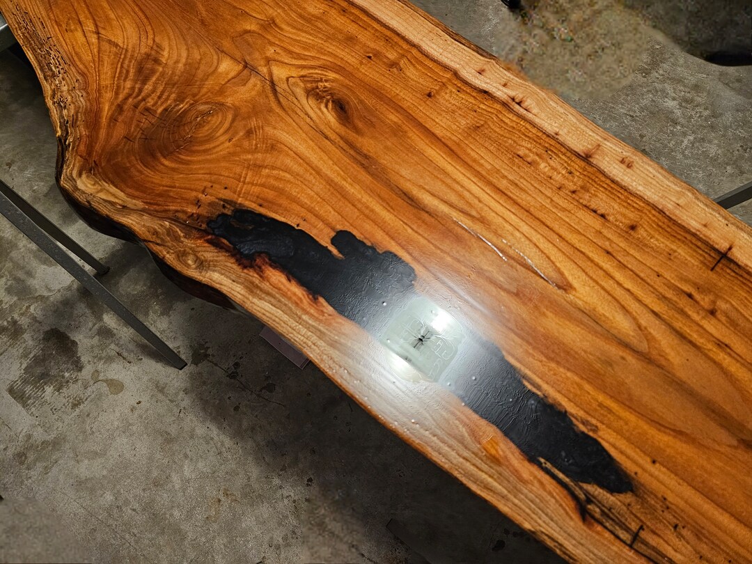 Image showcasing Custom Live Edge Tables - Etsy