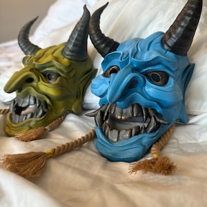 Japanese Hannya Mask, Hannya Mask, Hannya, Oni Mask, Wall Decor.