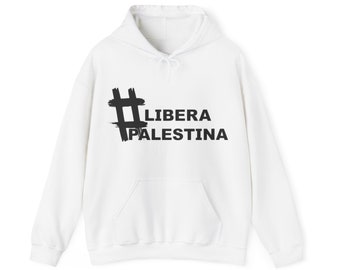 FreePalestine Unisex Heavy Blend™ Hooded Sweatshirt ESP #FreePalestine