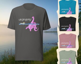 Loch Ness Monster Legendary Pajama Shirt Comfy Cotton Cryptid Gift Nessie T-Shirt