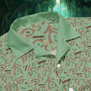 Unisex Hemd mit Knöpfen