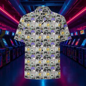 Camisa de botão unissex