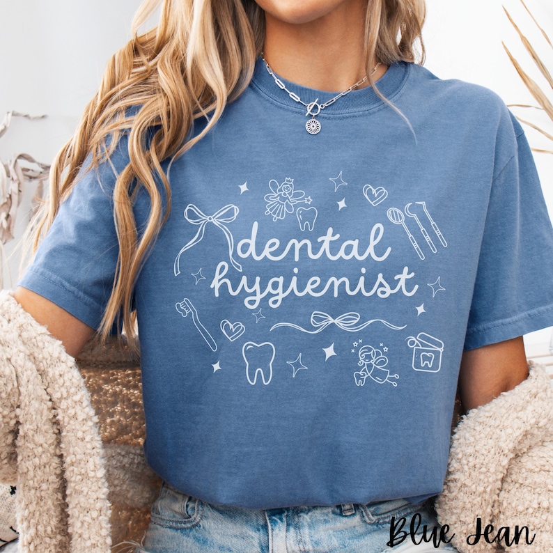 Dental Hygiene Shirt Comfort Colors®, Hygienist Appreciation Gift ...
